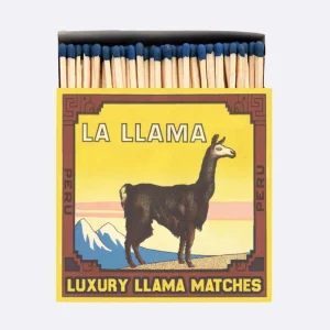 Mercules Cerillas | Caja Cuadrada De Cerillas La Llama