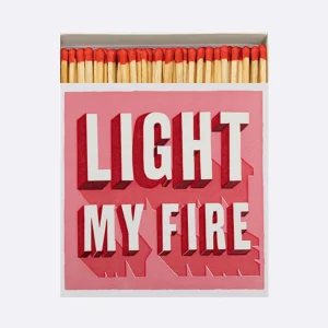 Mercules Cerillas | Caja Cuadrada De Cerillas Light My Fire