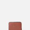 Mercules Carteras | Cartera Continental Zip Terracota