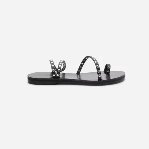Mercules Sandalias | Sandalia Atenea Negra Remaches