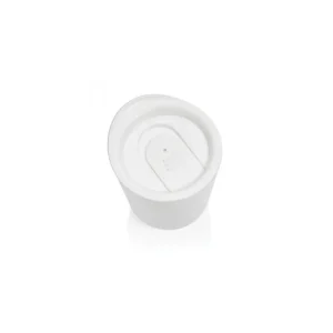 Mercules Vasos Y Vajilla | Vaso Take Away Pequeno Blanco Con Logo Clubhouse