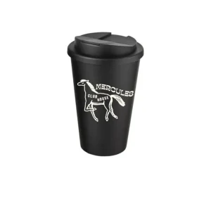 Mercules Vasos Y Vajilla | Vaso Take Away Xl Negro Club House