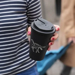 Mercules Vasos Y Vajilla | Vaso Take Away Xl Negro Club House